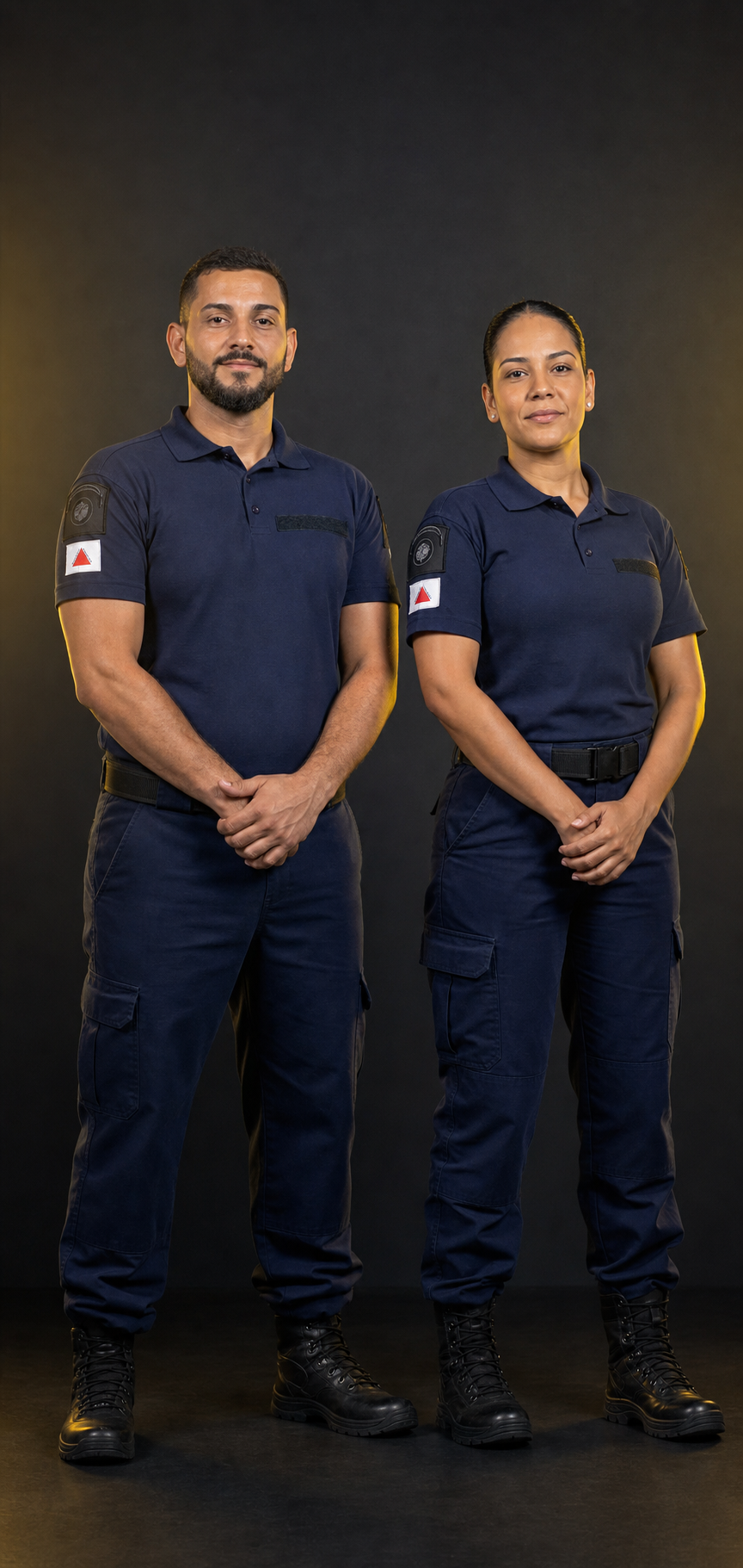Casal de servidores representando Sistema Socioeducativo de Minas Gerais